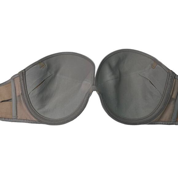 Victoria's Secret Very Sexy Strapless Underwire Bra Convertible Light Purple 36C - Picture 3 of 8